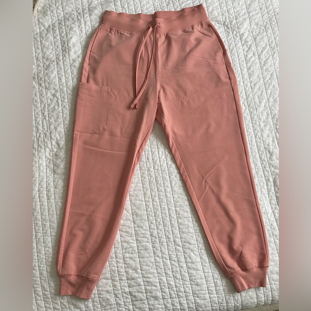 Mandala pink joggers scrubs.